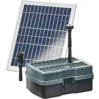 Heissner Solar Unterwasserfilter-Set mit Wasserspielpumpe