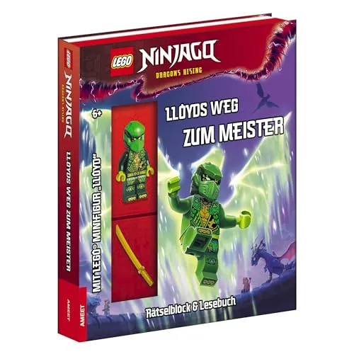 LEGO® NINJAGO® – Lloyds Weg zum Meister: mit LEGO Minifigur „Lloyd mit Katana“
