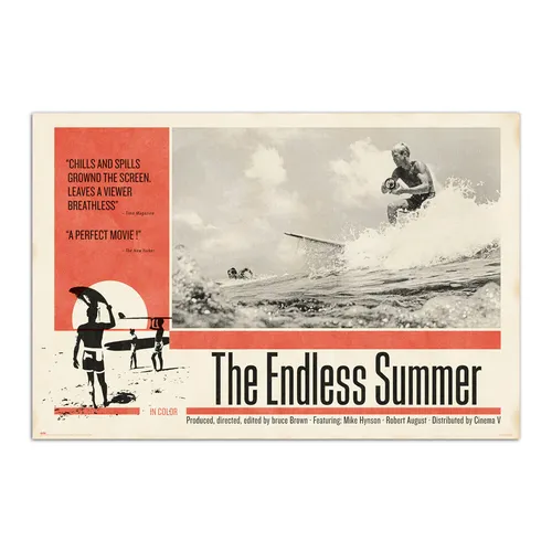Poster The ENDLESS SUMMER - Surfer Film By Bruce Brown 91,5x61cm NEU 59585