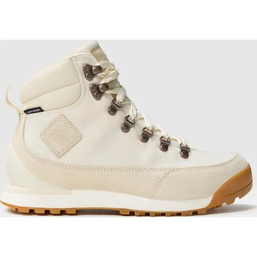 The North Face Womens Back-to-Berkeley IV Textile WP - Stylische, wasserdichte Wanderschuhe für Damen - Wanderschuhe mit 100% recyceltem PET-Obermaterial und wasserdichter DryVent Membran, ideal für Outdoor-Abenteuer und den Alltag. Atmungsaktiv, winddicht und umweltfreundlich.