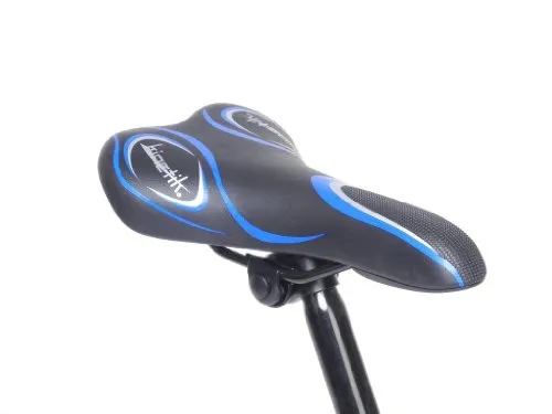 Fahrrad Sattel Wittkop KINETIK Limited MTB Trekking Race mit Kloben Saddle (schwarz / blau)