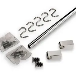 So-tech - Küchenreling Chrom Poliert Rohr-ø 16 Mm L: 600 Mm