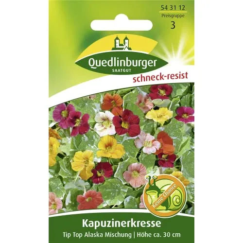 Kapuzinerkresse, Tropaeolum majus, ca. 15 Samen