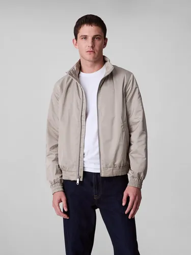 Calvin Klein Jeans Bomberjacke LS PADDED HARRINGTON JACKET Mit Rundhalsausschnitt mit Stehkragen