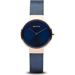 BERING Damen Analog Quarz Classic Collection Armbanduhr - Elegante Armbanduhr für Damen aus Edelstahl, mit zeitlosem Design und präziser Quarz-Technologie, ideal für jeden Anlass.