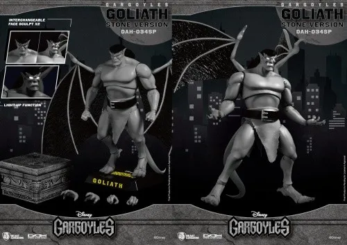 Actionfigur Gargoyles Goliath Special Color DAH von Beast Kingdom - Actionfigur aus der beliebten Gargoyles-Serie, detailreich gestaltet und ideal für Sammler und Fans. Perfekt für kreative Spielwelten und beeindruckende Ausstellungen.