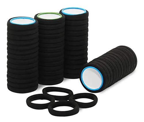 Haargummis Schwarz von Nekava