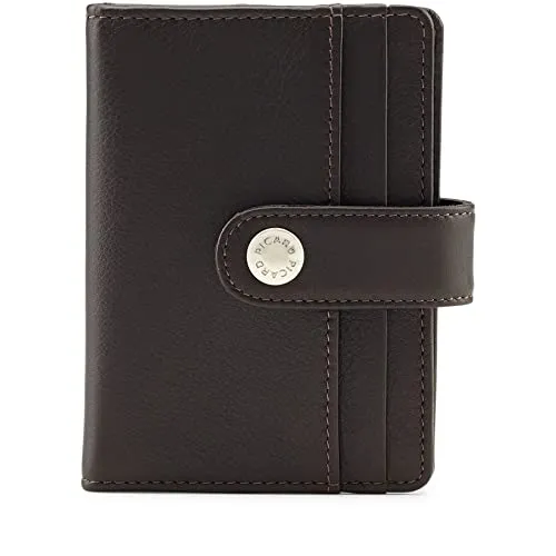 PICARD Herren Portemonnaie aus Leder, braun - Elegant und smart - Geldbörse aus hochwertigem, samtweichem Rindsleder, ideal für Abendgarderobe und perfekt für Sakko und Hosentasche.
