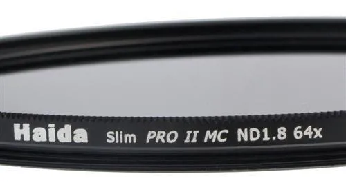 Haida Slim ND Graufilter Pro II MC ND64 67mm inkl. Cap mit Innengriff