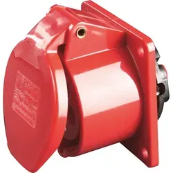 CEE-DOSE ST3-16 - CEE-Anbaudose, 5-polig, 400V, 16A, rot