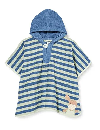 Sterntaler Baby Badeponcho Esel Emmilius - Babybadetuch mit Kapuze, aus weicher Frotteequalität, waschbar bei 40°C, ideal für ein warmes und gemütliches Badeerlebnis.