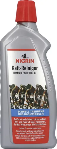 Nigrin Kaltreiniger Nachfüllflasche 1L