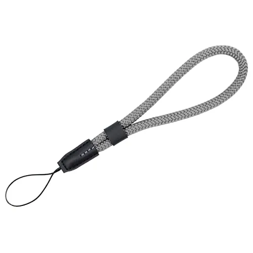 VKO Kamera Handschlaufe Kamera Gurt Handgelenk-Schlaufe Trageschlaufe geeignet für Spiegellose/Kleine Kameras (Grau)