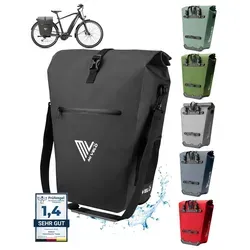 Fahrradtaschen Schwarz von MiVelo