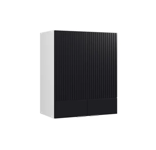 Vicco Hängeschrank Fame-Line, 60 cm, Schwarz gestreift in schwarz von Vicco