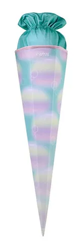 ergobag Schultüte ZauBärwelt - Rosa, 2-in-1 Funktion - Schultüten, verwandelt sich in einen praktischen Aufbewahrungsbeutel und begeistert mit einem zauberhaften Design.