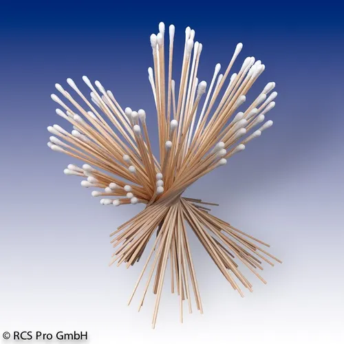 Wattestäbchen KLEINER KOPF 100 Stk 150mm