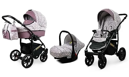 BabyLux® Kinderwagen Set 3 in 1