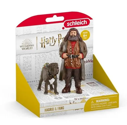 Schleich Wizarding World Hagrid Fang 42638 - Detailgetreue Spielfigur für kreative Abenteuer, ideal für Harry Potter Fans ab 6 Jahren