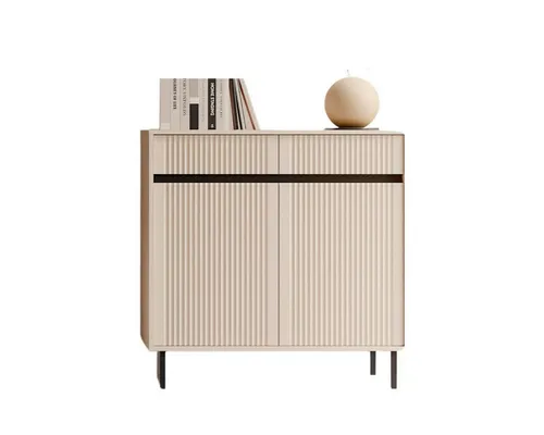 Compleo Kommode CIAO mit 2 Schubladen und 2 Türen in beige von Compleo