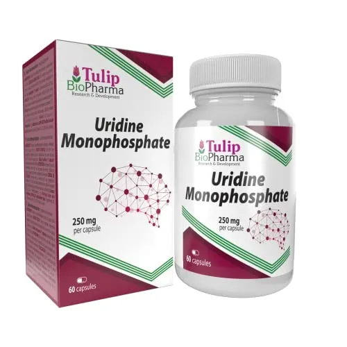 Uridin Monophosphat 250mg – Laborgeprüfte Kapseln mit 60 Portionen