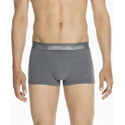 HOM Herren Ho1 Boxershorts XL - Grau - Retroshorts für Herren aus weicher Modal-Baumwolle, mit bequemem horizontalen Eingriff für optimalen Tragekomfort.