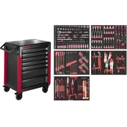 Kraftwerk Werkstattwagen PRO LINE PT800 7 Schubladen von KRAFTWERK