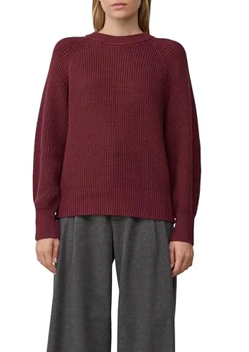 s.Oliver Relaxed Fit Pullover - Bequemer Pullover mit Relaxed Fit aus weichem Baumwollmix. Ideal für gemütliche Tage, ausgestattet mit Rundhalsausschnitt und langen Raglanärmeln für einen lässigen Look.