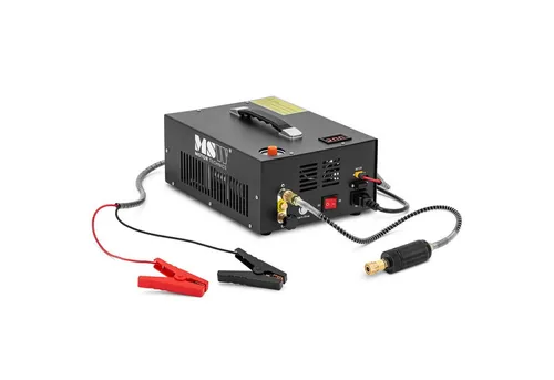 MSW Kompressor PCP-Kompressor kompakt 300 bar 12/220 V Auto-Stopp Tauchkompressor, 350 W