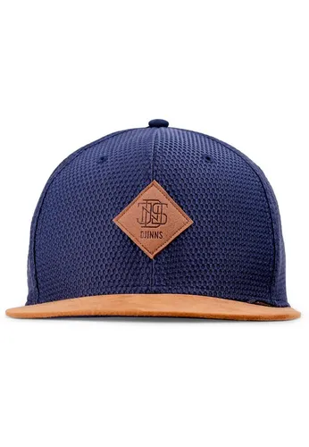 Djinns Snapback Cap 6P SB Honey Knit Navy - Baseball Cap für Herren, verstellbar mit geradem Schirm und ideal für jeden Kopf, stylish und praktisch zugleich.
