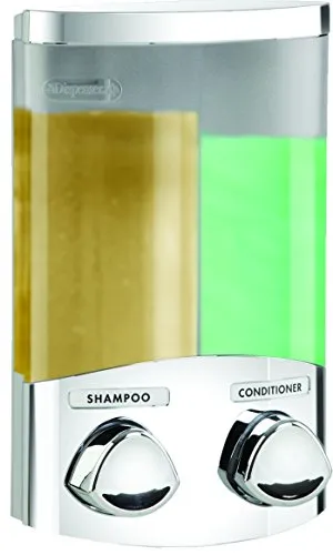 Inno Bathroom DUO2PEUC001 Seifenspender Duo, 330 ml in silber von Inno Bathroom