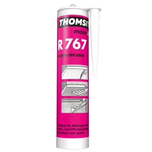 Produktbild Thomsit R 767 Montagekleber 400 g Nahtreparaturarbeiten, Hart-PVC Sockelleisten