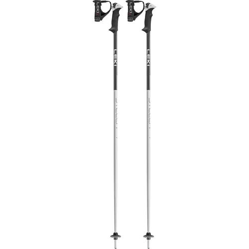 Leki Stella S Skistöcke 105CM - Weiße Skistöcke für Performance - Skistöcke in elegantem Design, aus robustem Material für optimale Leistung auf der Piste.