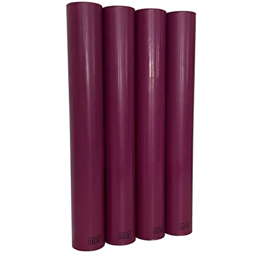 move and stic Rohr 35 cm Zubehör/Ersatzteil zum Erweitern und Umbauen von bestehenden Klettergestellen, Spielplatz für den Garten zum innovatives Spiel- und Bewegungssystem (Magenta, 4er Set)