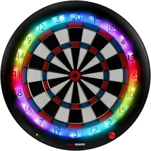 Elektronische Dartscheibe mit Spiel-App