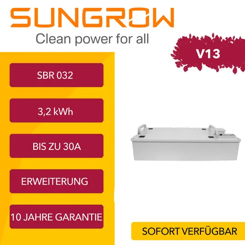 Produktbild Sungrow SBR Lithium-Ionen-Batterien 3,2 kWh V13