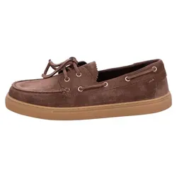 Marc O’Polo Sportlicher Schnürer Braun in Größe 40 - Hochwertige Bootsschuhe aus Leder mit rutschhemmender Laufsohle und gut gepolsterter Decksohle. Ideal für lässige Outfits und den täglichen Einsatz.