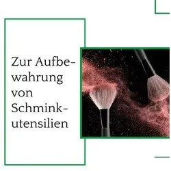 Novaliv Kosmetik Aufbewahrung 3er Set (2 Stück 25 x 12 cm und 1 Stück 25 x 16 cm) WEISS - Make-up Pinselhalter – für Schminkpinsel Eyeliner Lippe