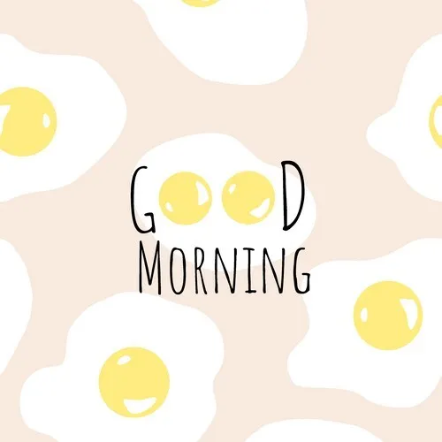 Servietten Morning Spiegeleier am Morgen Frühstück Essen Sprüche Spaß 33x33cm 20