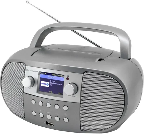 Soundmaster SCD7600TI - FM, DAB+, Internetradio, WLAN und Bluetooth, vielseitiges Audioerlebnis für Musikliebhaber