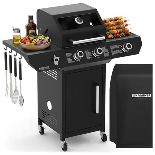 Gasgrill 10 kW Varen 3.0 Black