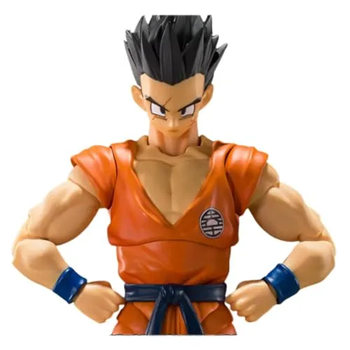 Dragon Ball Z S.H.Figuarts Action-Figur Yamchu von BANDAI - Action- & Spielfiguren, detailgetreue Nachbildung mit beweglichen Gelenken für dynamische Posen und Sammlerqualität.