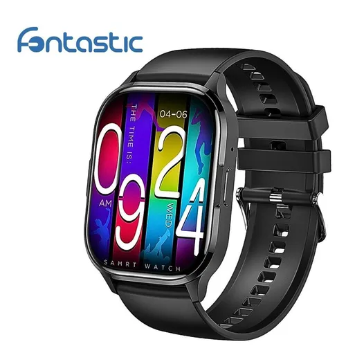 Designer Smartwatch MENTO – Multifunktionale Fitnessuhr in Schwarz - Smartwatch mit über 20 Funktionen, inkl. AMOLED-Display, Blutdruckmonitor und Fitness-Tracking. Ideal für Gesundheitsbewusste und Sportler.