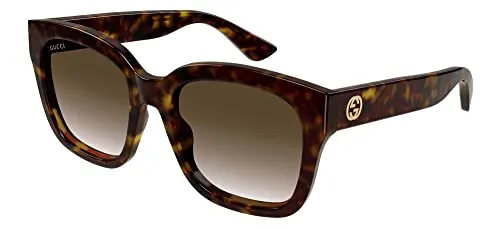 GUCCI Womens GG1338S Sunglasses, Havana-Havana-Brown, 54 von GUCCI