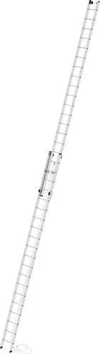 Aluminium-Seilzugleiter 2-teilig mit 2x20 Sprossen