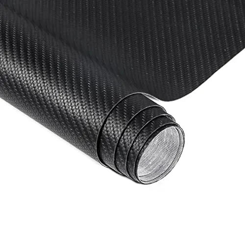 Lederkleber, 150 x 40 cm, selbstklebend, für Sofas, Autositze, Möbel, Reparatur und Renovierung (schwarzes geflochtenes Muster)