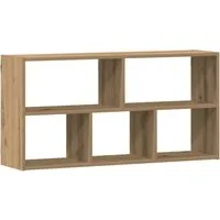 vidaXL Wandregal Artisan-Eiche 100x25x50 cm