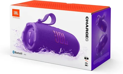 JBL Charge 6 Bluetooth Lautsprecher – Violett in lila von JBL