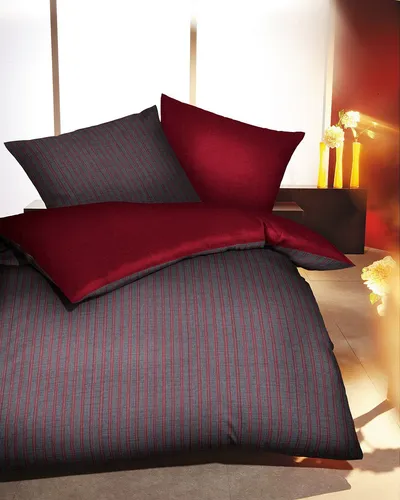 Kaeppel Eternity Combo 326 Bettwäsche Set in rot von Kaeppel