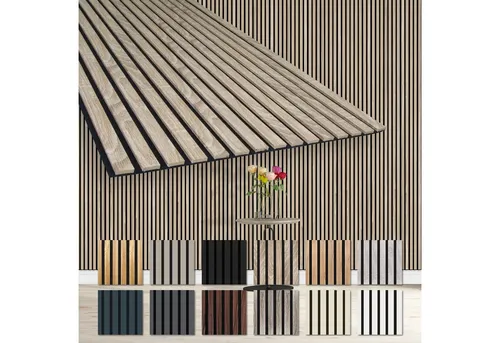 Hexim Wanddekoobjekt AP06 - Akustikpaneele für bessere Raumakustik - Deko-Objekte: Flexible Akustikpaneele aus recyceltem Filz und MDF, schallabsorbierend und nachhaltig, ideal für ein angenehmes Raumklima.